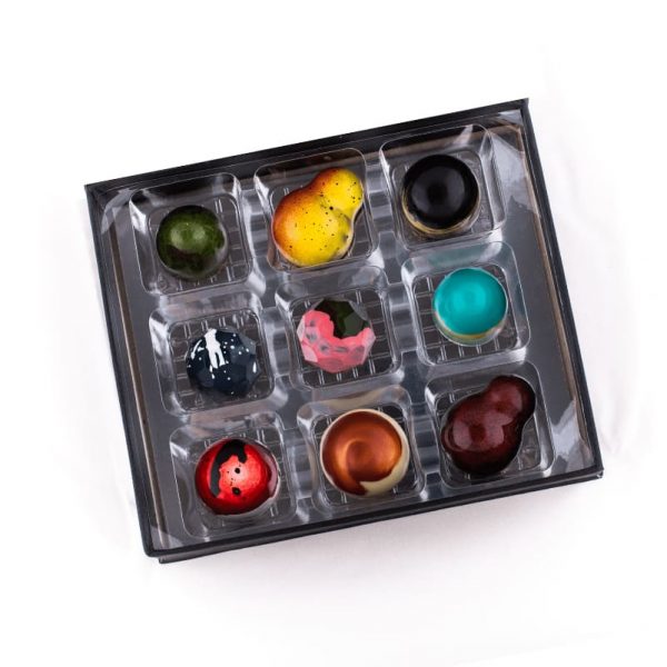MH Chocolate - Cajas de bombones prediseñadas 9uds